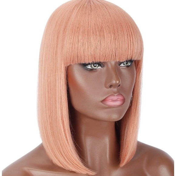 ✨Kita  14” Pink Bang Bob Wig  *NWT*? main image 4